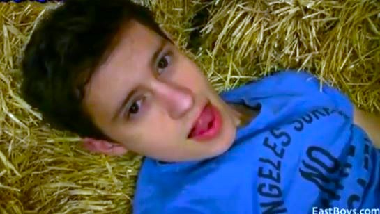 Me in the hay